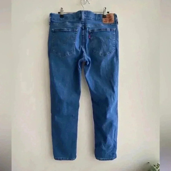 Levi’s Women’s Boyfriend Jeans - Hawaii Blue (Waterless) Wash - Size 29 - Picture 11 of 14